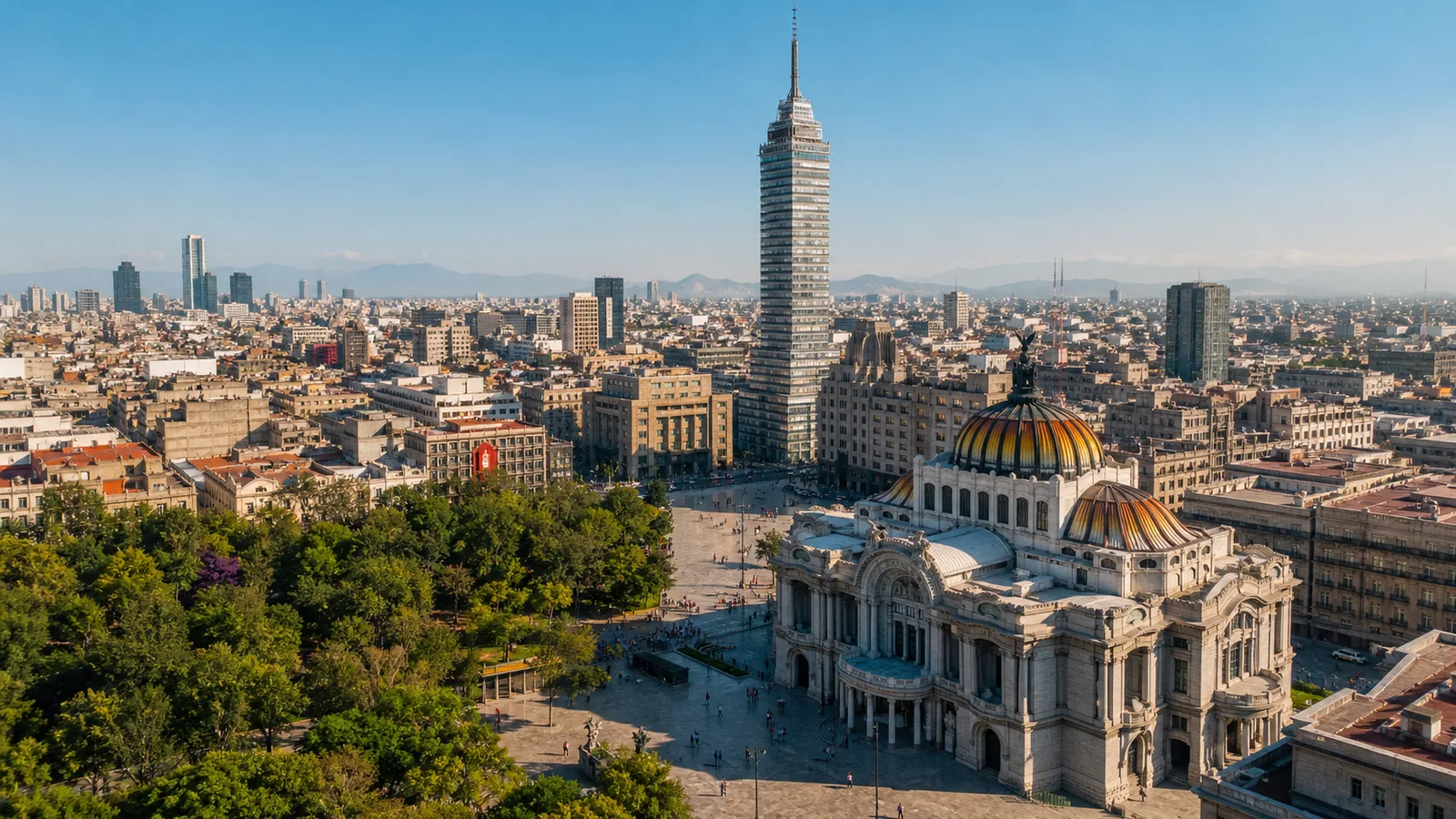Vista de CDMX, Ciudad de México