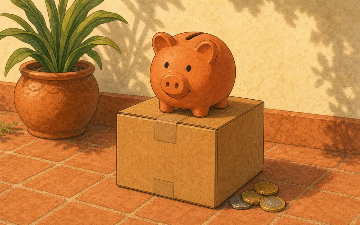 Ilustración de la guía: Mudanzas económicas: cómo ahorrar sin poner tus cosas en riesgo